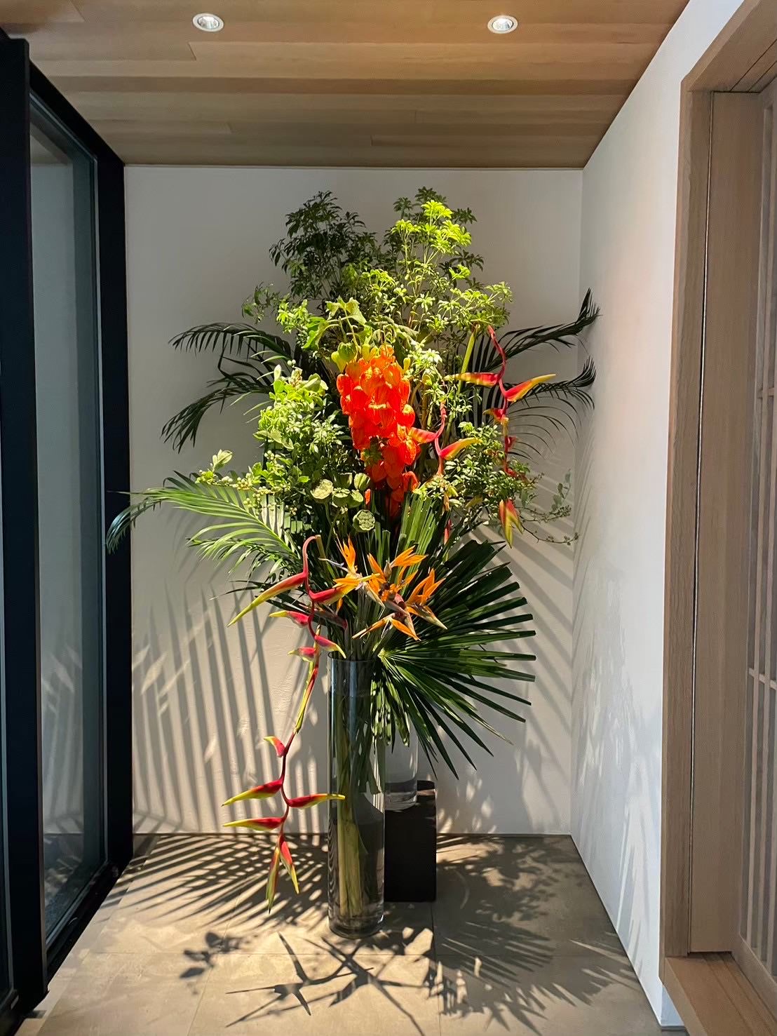 定期装花