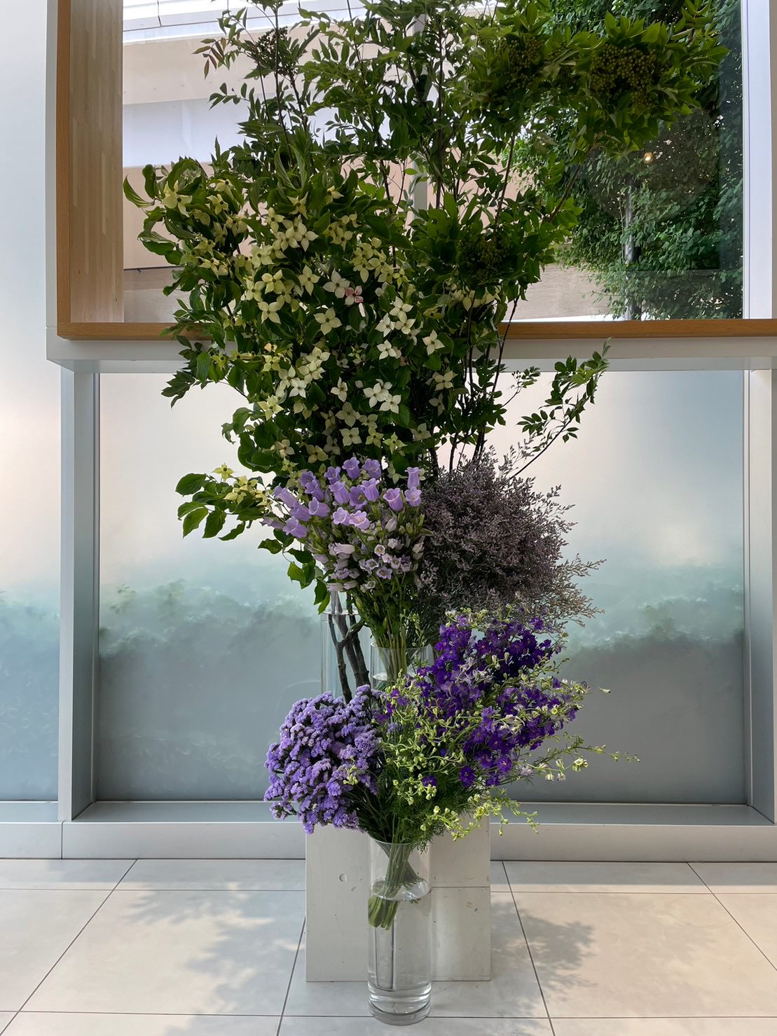 定期装花