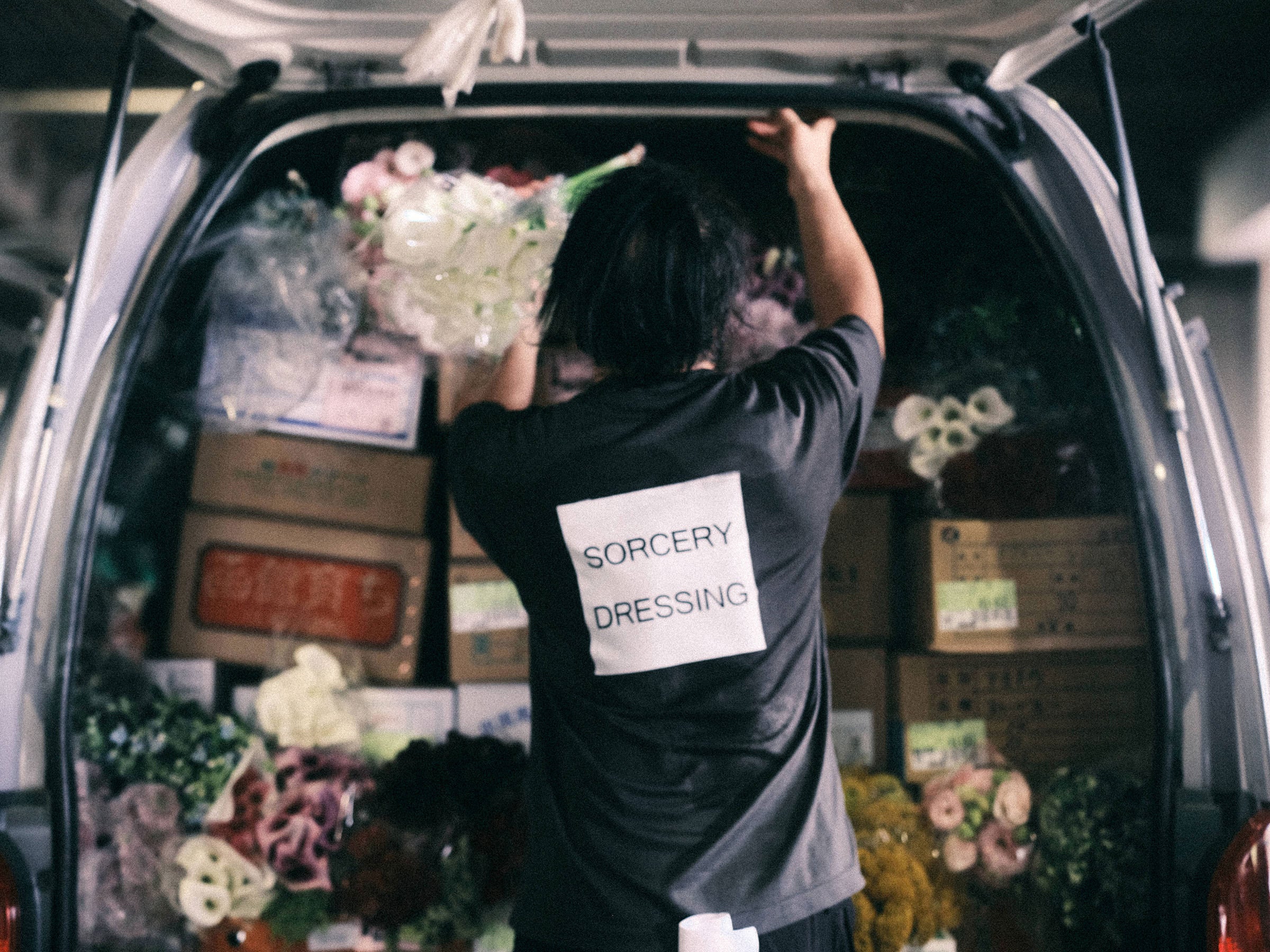 A day's work at  SORCERYDRESSING